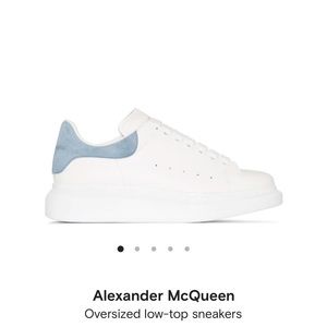 McQ Alexander Mcqueen Primavera Estate 2021 felpa con cappuccio relaxed  azzurra - 624727RQR205355